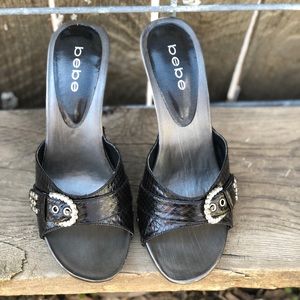 ✨NEW✨BEBE •CARMEN• Slide in Heels